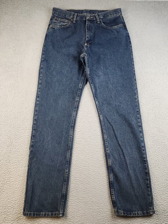 Magellan Outdoors Other - Magellan Jeans Mens 32x34 Blue Straight Denim Dark Wash Pants Outdoors Workwear